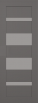 DOOR SLAB MIRELLA VETRO GRAY MATTE 32" X 84" X 1 3/4" FROSTED GLASS