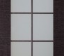 Modern Interior DOOR SLAB AVANTI 10 LITE VETRO BLACK APRICOT 32" X 80" X 1 3/4" TEMPERED FROSTED GLASS