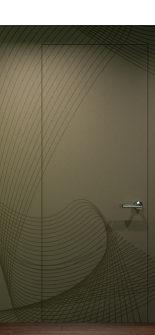 Primed Door Example For Wallpapering 1 Frameless