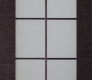 Modern Interior DOOR SLAB AVANTI 10 LITE VETRO BLACK APRICOT 24" X 84" X 1 3/4" TEMPERED FROSTED GLASS