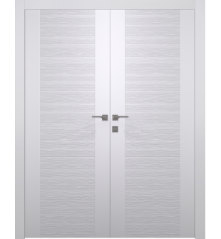 Saana Polar White Double doors
