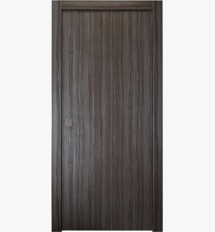 Palladio Gray Oak Pocket doors