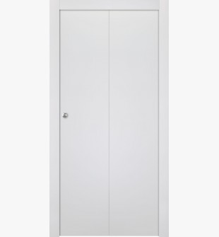 Unica Bianco Noble Bi-folding doors