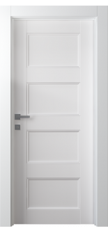 Oxford Uno 07 3R Snow White Hinged doors