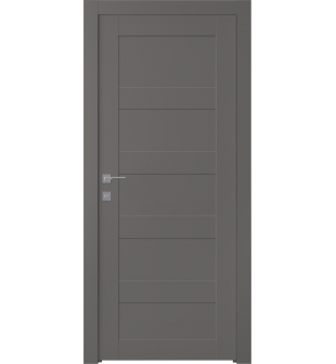 Avon 07 4R Gray Matte Single Doors