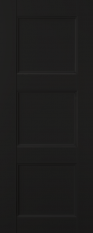 DOOR SLAB OXFORD UNO 07 2RN BLACK MATTE 24" X 92 1/2" X 1 3/4"