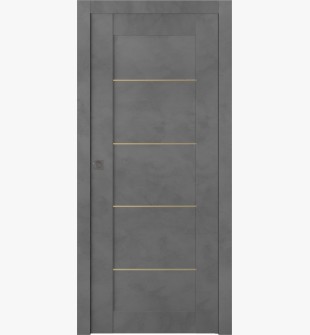 Avon 07 4H Gold Dark Urban Pocket doors