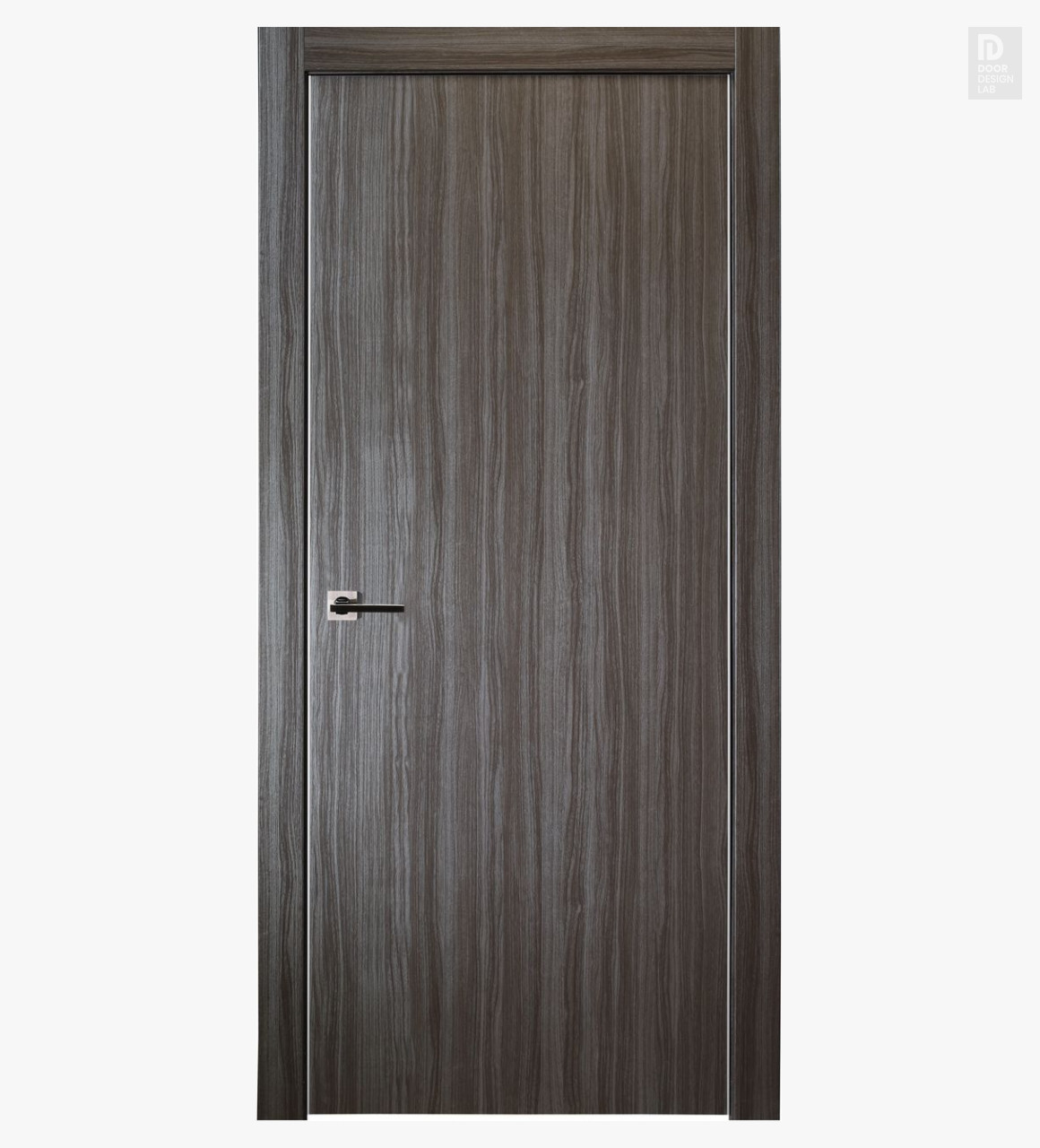 unica gray oak door as a kitchen pantry door