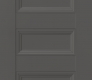 Modern Interior DOOR SLAB OXFORD DUO 07 4R GRAY MATTE 30" X 96" X 1 3/4"