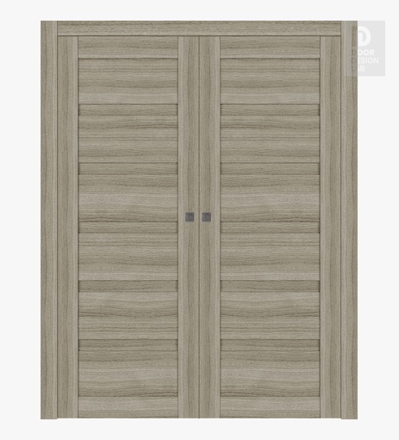 Louver Shambor Double pocket doors