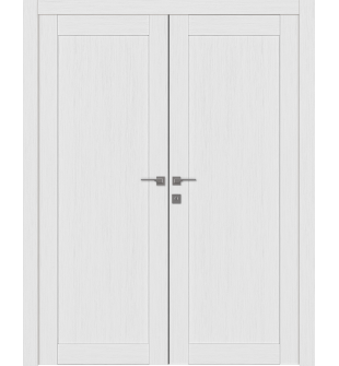 Shaker 1 Panel Bianco Noble Double doors