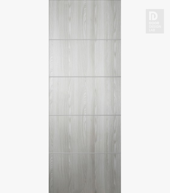 Modern Interior DOOR SLAB OPTIMA 4H RIBEIRA ASH 42" X 96" X 1 3/4" SOLID CORE