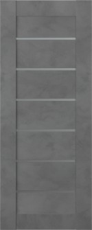 DOOR SLAB AVON 07-02 VETRO DARK URBAN 32" X 80" X 1 3/4"