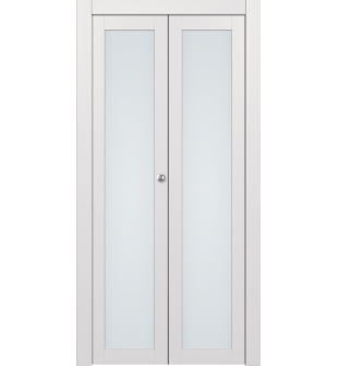 Avon 207 Vetro Snow White Bi-folding doors