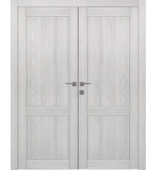 Shaker 2 Panel Ribeira Ash Double doors