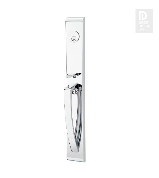 EMTEK ORION DUMMY 4806 POLISHED CHROME US26 for Steel Front Doors