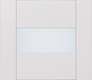 Modern Interior DOOR SLAB AVON 07-05 VETRO SNOW WHITE 36" X 80" X 1 3/4"