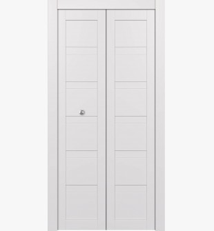 Orleo Snow White Bi-folding doors