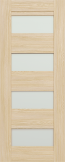 DOOR SLAB AVON 07-08 VETRO LOIRE ASH 36" X 84" X 1 3/4"