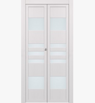 Leti Vetro Bianco Noble Bi-folding doors