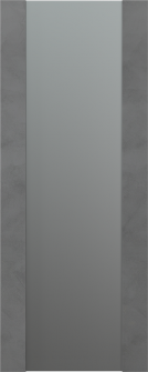 DOOR SLAB AVON 202 VETRO DARK URBAN 24" X 84" X 1 3/4"