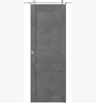 Avon 07 2R Dark Urban Barn doors