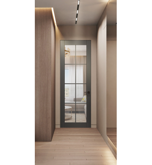 Avon 8 Lite Clear Vetro Gray Matte Frameless