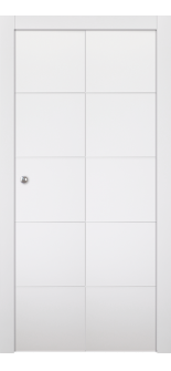 Arvika Polar White Bi-folding doors
