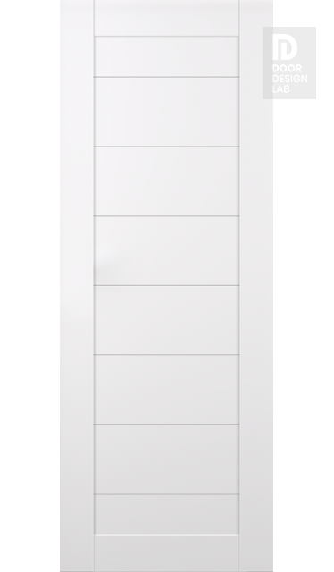 DOOR SLAB ERMI SNOW WHITE 24" X 80" X 1 3/4"