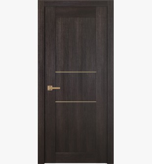 Avon 07 2H Gold Veralinga Oak Hinged doors