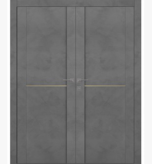 Avon 01 1H Gold Dark Urban Double doors
