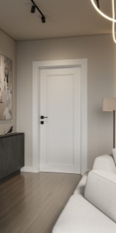 Oxford Uno 07 Snow White Single Doors