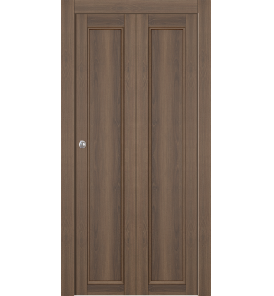 Oxford Uno 07 Pecan Nutwood Bi-folding doors