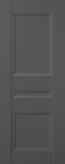 DOOR SLAB OXFORD DUO 07 2R GRAY MATTE 36" X 84" X 1 3/4"