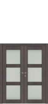 Palladio 3 Lite Vetro Gray Oak