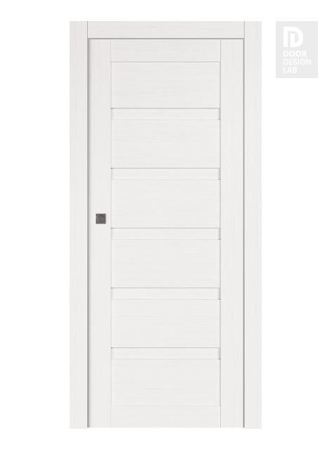 Louver Bianco Noble Pocket doors