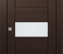 Edna Vetro Veralinga Oak Modern Interior Pocket Door by Belldinni