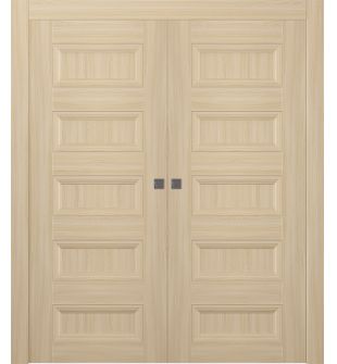 Oxford Duo 07 4R Loire Ash Double pocket doors