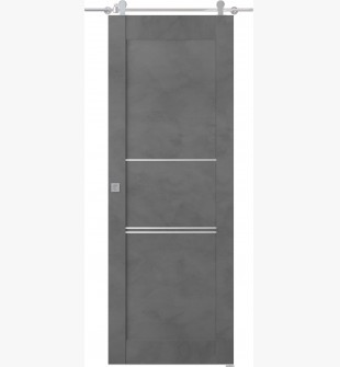Avon 07 3H Dark Urban Barn doors
