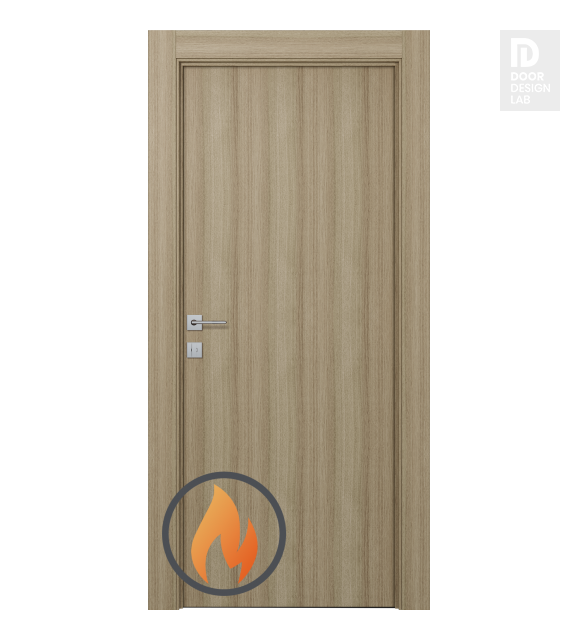 20 Min Fire Rated Shambor Modern Interior Door by Belldinni