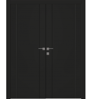 Avon 01 Black Matte Double doors