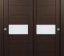 Edna Vetro Veralinga Oak Modern Interior Bypass Doors by Belldinni