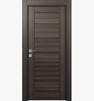 Orleo Gray Oak Hinged doors