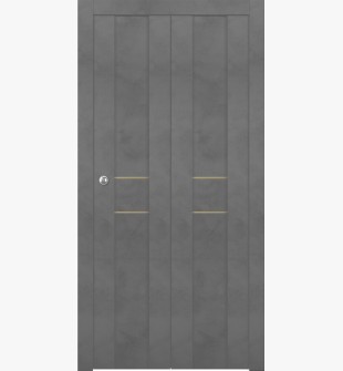 Avon 01 2Hn Gold Dark Urban Bi-folding doors