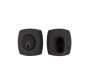 EMTEK URBAN MODERN DEADBOLT SINGLE CYLINDER 8426 FLAT BLACK US19 for Steel Front Doors