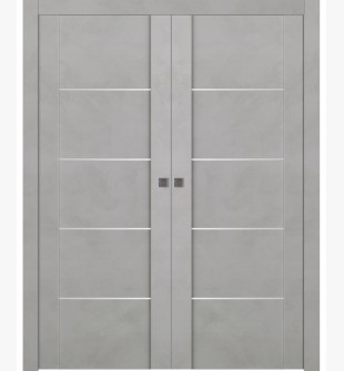 Avon 01 4H Light Urban Double pocket doors