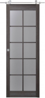 Palladio 10 Lite Vetro Gray Oak