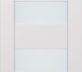 Modern Interior DOOR SLAB AVON 07-08 VETRO SNOW WHITE 18" X 80" X 1 3/4"