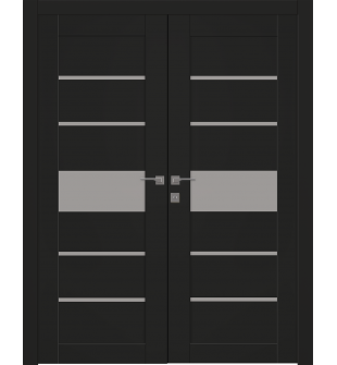 Avon 07-06 Vetro Black Matte Double doors
