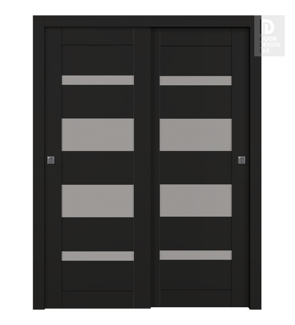 Avon 07-01 Vetro Black Matte Bypass doors